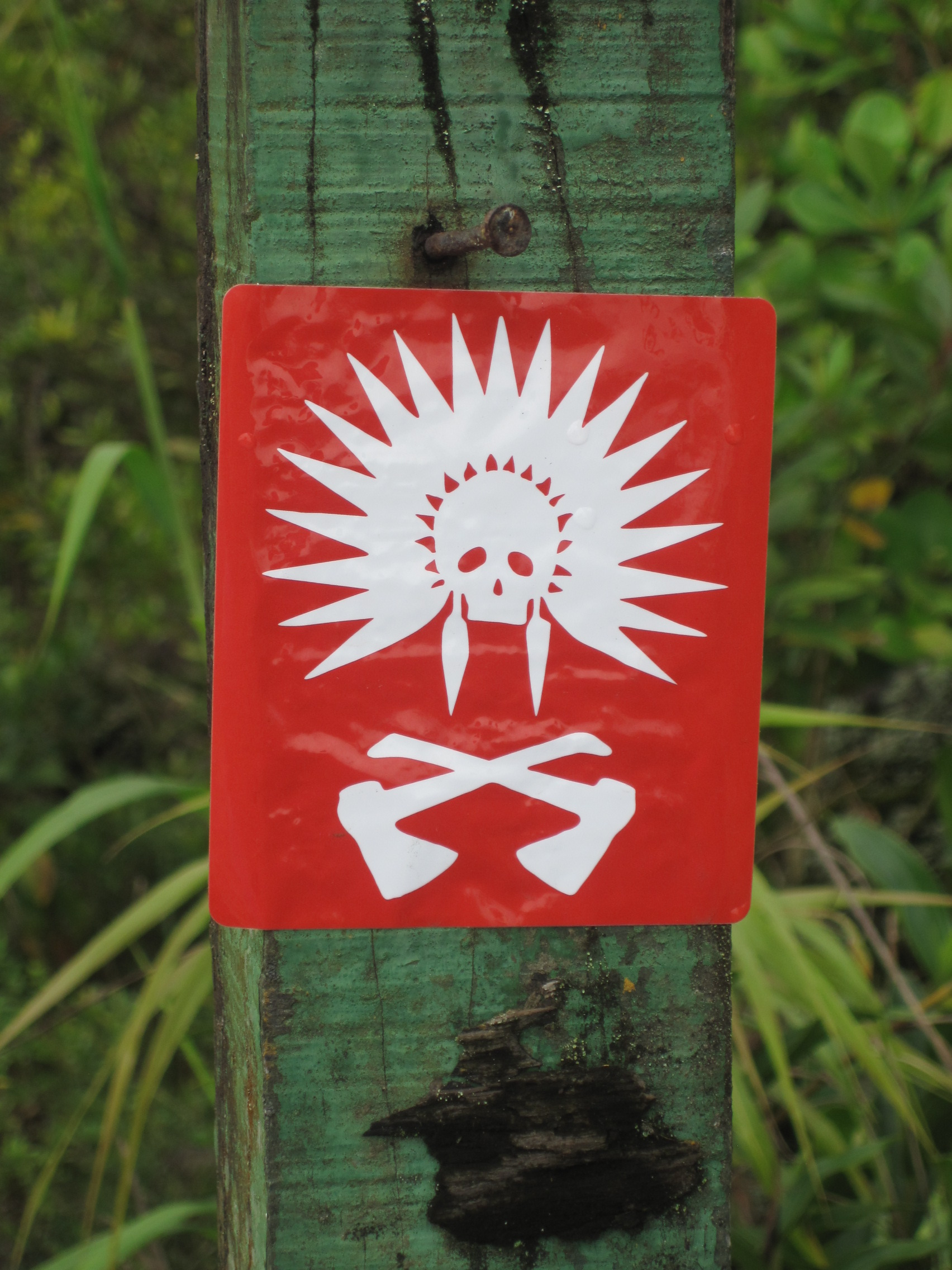 Mystery Sign at Arenal